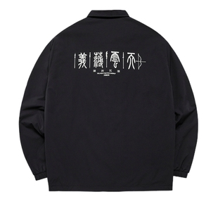 【义薄云天】鸿星尔克风衣2022夏季新款男士运动国潮防风外套夹克