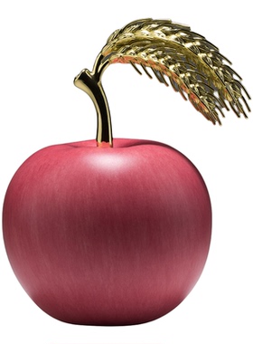 铜师傅岁岁平安苹果麦穗摆件