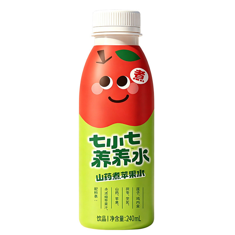 七小七养养水苹果山药四神汤鸡内金莲子茯苓儿童果汁健康好喝饮品