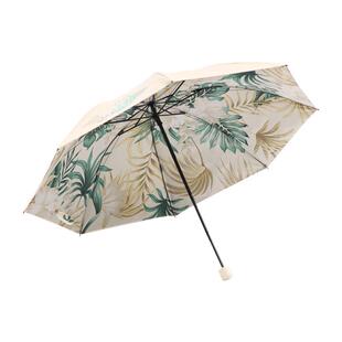 天堂伞双层加厚黑胶防晒防紫外线遮太阳伞折叠轻便晴雨伞两用女款