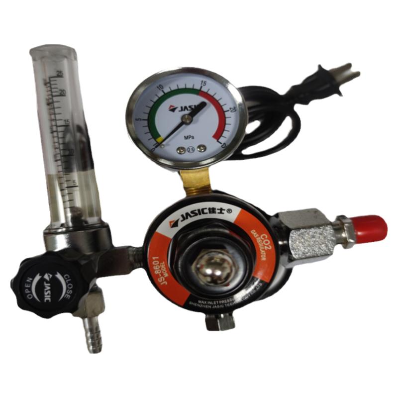 佳士co2气体减压器36v气表
