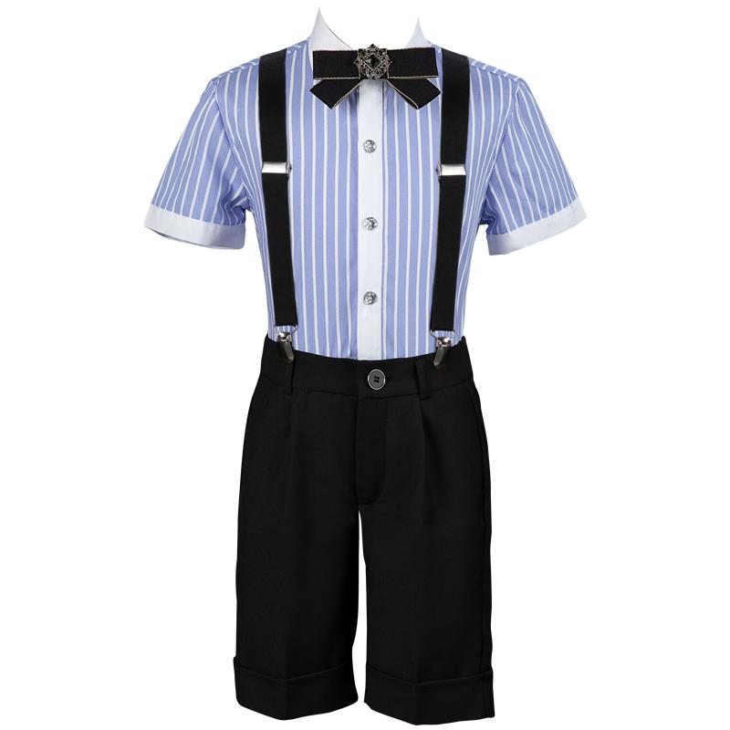 男童帅气夏季西服儿童礼服演出服