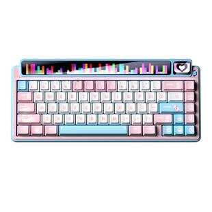 LEOBOG AMG65机械键盘智慧屏无线蓝牙三模客制化热插拔电竞游戏