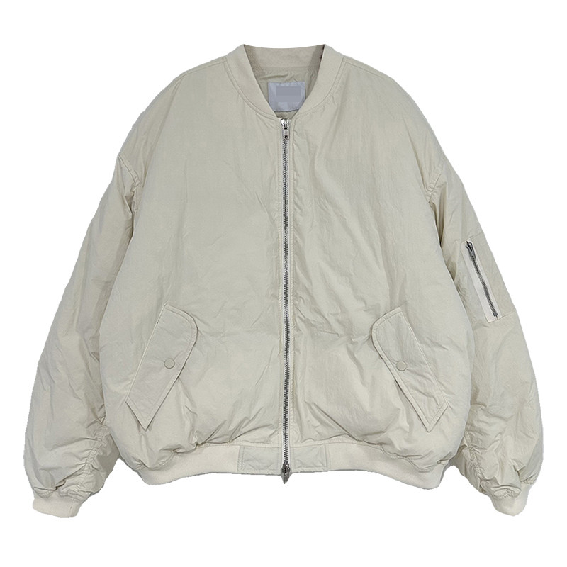 爆款宽松大码oversize羽绒服女冬季2025新款90白鸭绒棒球服加厚潮
