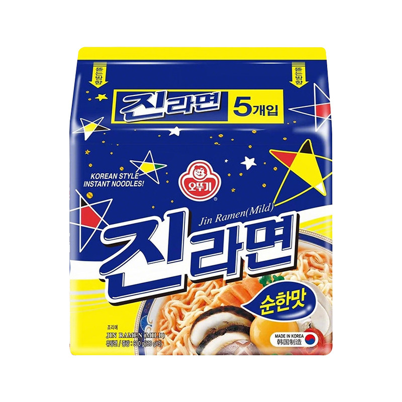 韩国进口不倒翁金拉面真海鲜芝士泡菜拉面夜市摆摊批发韩剧速食