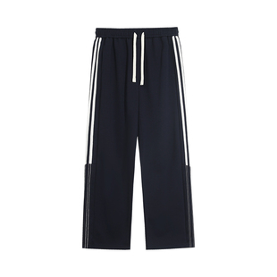 NASA STUSY美式复古2026新款春秋装男款休闲长裤子直筒宽松男卫裤