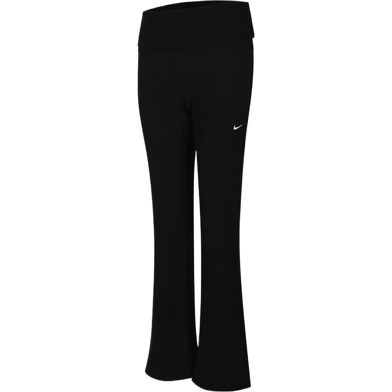 NIKE耐克女子运动休闲修身针织微喇长裤IF0241-010