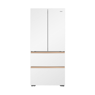 海尔麦浪冰箱513L法式多门自动制冰风冷全空间保鲜超薄零嵌电冰箱