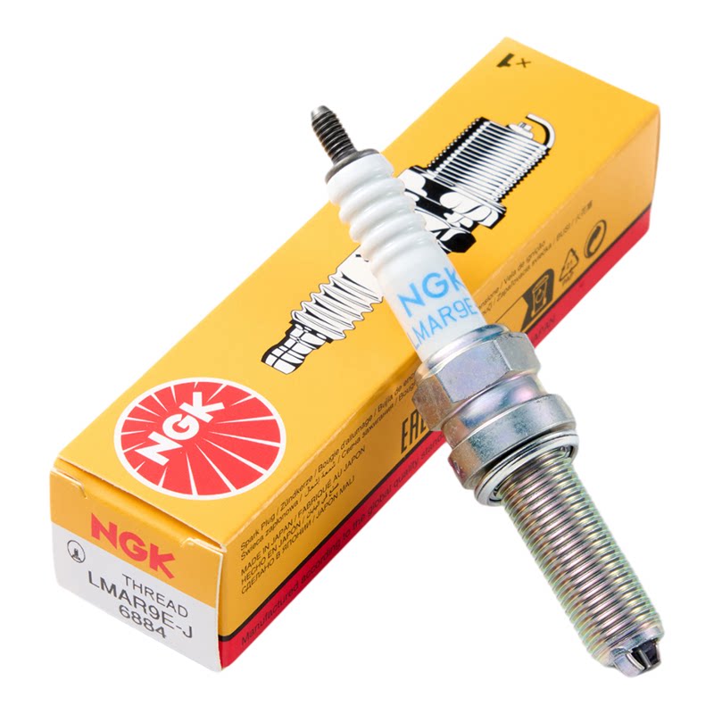 NGK摩托车火花塞LMAR9E-J 6884原装正品原厂NGK火花塞