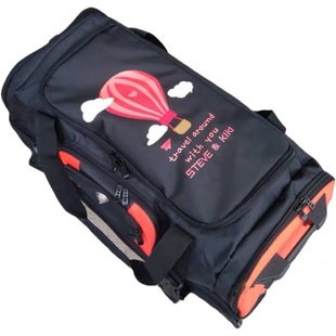 外贸大容量拉杆装备双肩拖轮包橄榄球滑雪户外运动多功能行李软箱