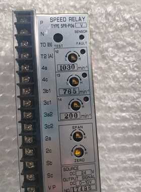 配件MEIYO明阳速度继电器 SPR-P06议价