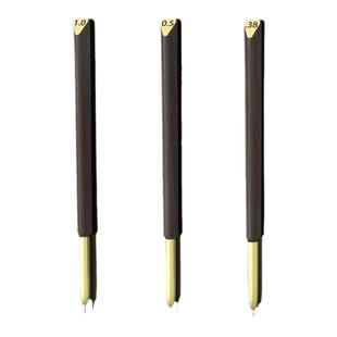 与物共生留白划痕笔美术生专用压痕笔高光绘画白色细节笔勾线笔细节处勾勒手绘笔素描彩铅画笔细头超细压线笔