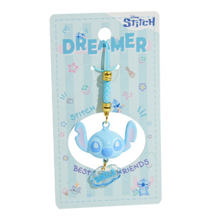 百茂史迪仔水音铃钥匙扣2026新款包包挂件书包挂饰手机可爱钥匙链