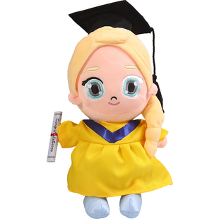 香港幼稚园Elsa艾莎公主玩偶小女生毕业公仔布娃娃送孩子毕业礼物
