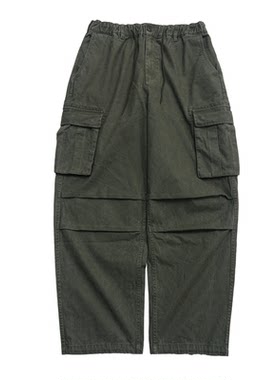 BTB26AW重磅370G豹纹工装裤