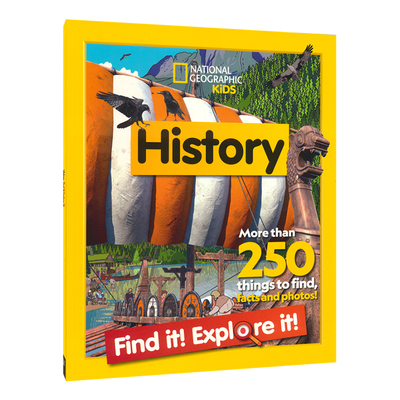 National Geographic History Find It! Explore It! 国家地理儿童 历史  找找乐 铁器时代 古埃及 维京时代 英国历史 英文原版
