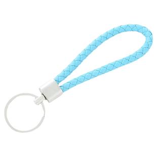 创意简约手工皮绳编织汽车钥匙扣加粗实用腰挂情侣包包挂饰钥匙圈