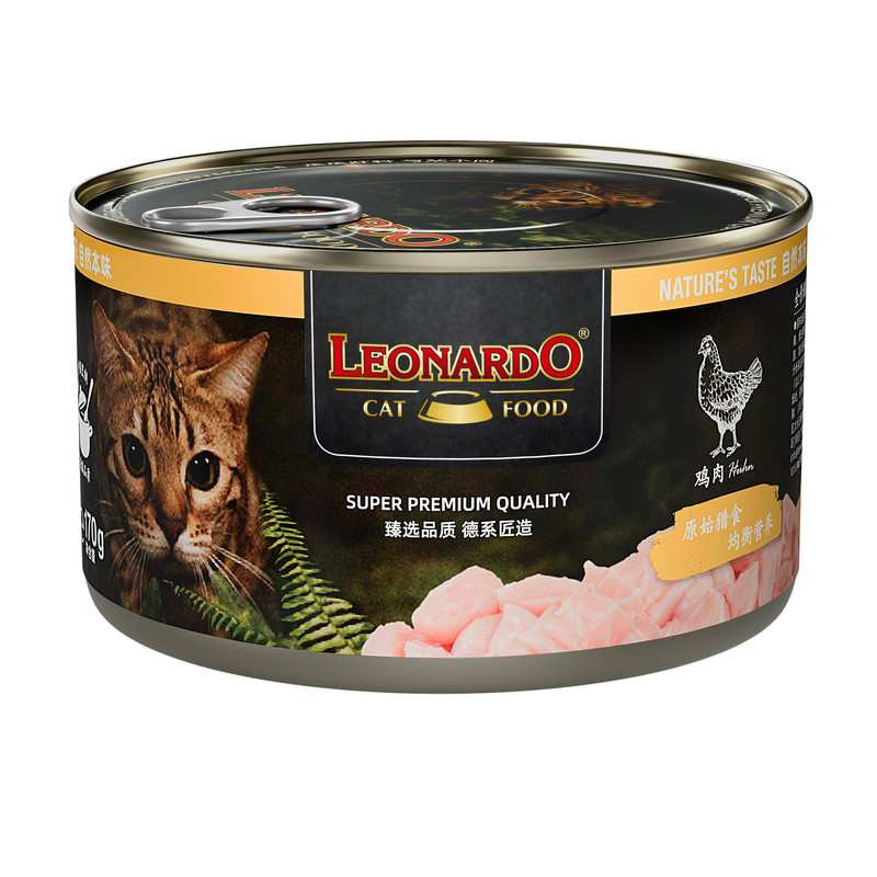 小李子自然臻选猫罐头170g适口好