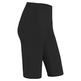 夏季户外高腰运动五分裤裸感健身骑行瑜伽短裤提臀无痕紧身裤女