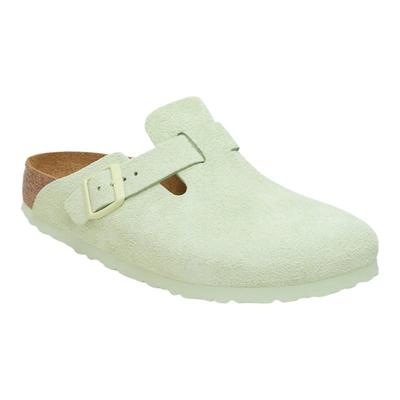 BIRKENSTOCK勃肯绒面革软底拖鞋