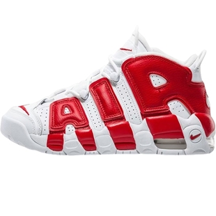 盛世nike耐克新年款大童AIR MORE UPTEMPO运动篮球鞋415082-100