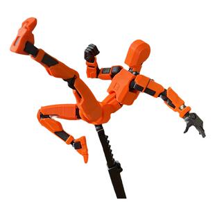 可动人偶玩具多关节打印手办玩偶模型全身3D解压男孩幸运13机械幸