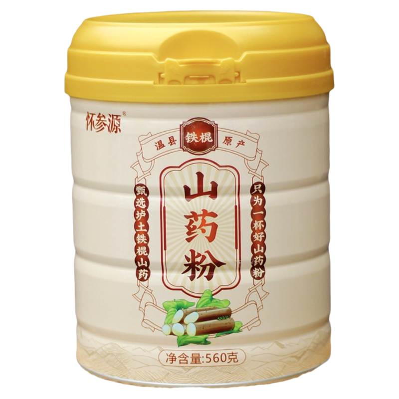 温县铁棍山药纯粉560g罐装代发