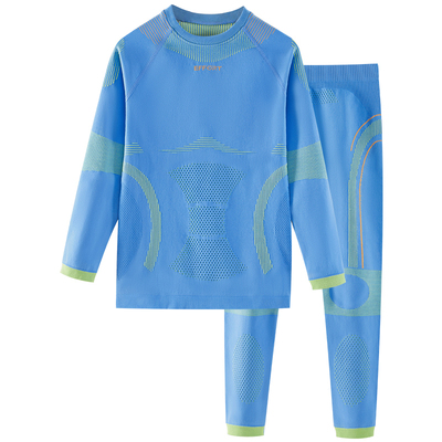 多妙屋秋冬男女抗菌滑雪内衣套装