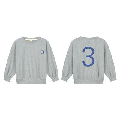 7Z 现货荷兰gray label FW24儿童限量个性生日数字卫衣