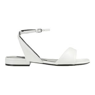 Sergio Rossi/SR女鞋SR SPONGY系列方头平底凉鞋