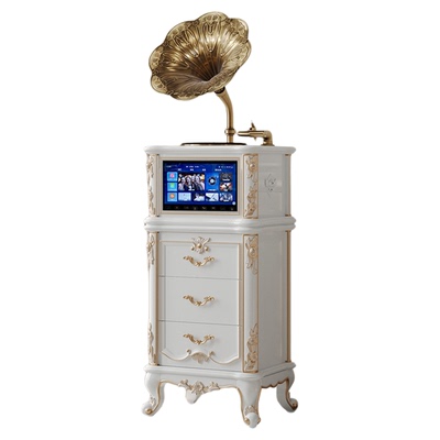 圣利纳唱片机落地式多媒体点歌