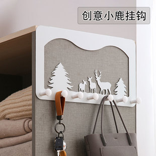 衣柜侧面挂衣钩柜子侧边挂钩挂架门后挂衣架柜边置物架柜外侧收纳