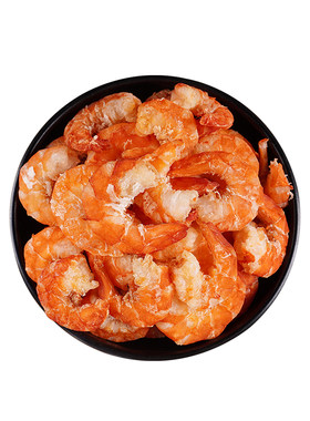 淡干虾仁干货金钩海米500克非即食零食小虾米野生大虾干海鲜干货