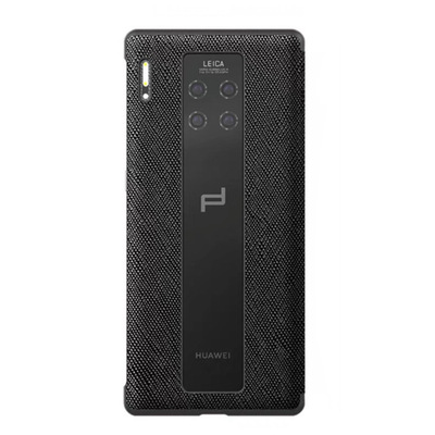 华为30保时捷手机壳原装真皮商务