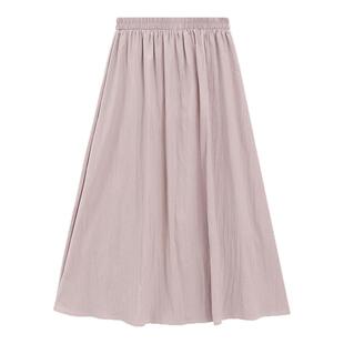 120斤的大杨黑色山本半身裙女春夏胖MM大码显瘦裙子梨型身材A字裙