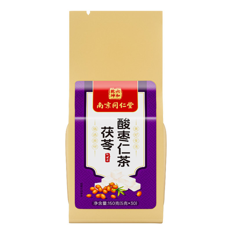 同仁堂酸枣仁茯苓百合茶睡眠差
