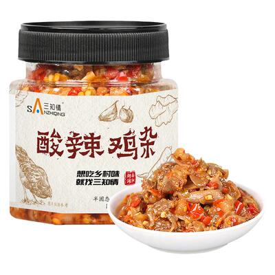 三知情酸辣鸡杂即食下饭菜