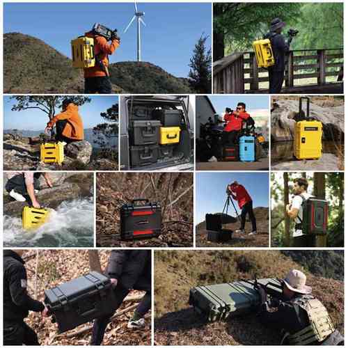 批发拉杆工具箱收纳防水户外超大航空仪器摄影器材防护箱带轮可推