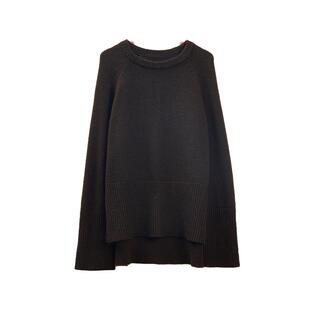 CLMX甄选舒适羊毛羊绒混纺面料 极简造型感毛衣/裤子/围巾三件套