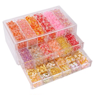 串珠工diy材料礼盒女孩手链手玩具儿童的珠子散珠穿手串工具套装