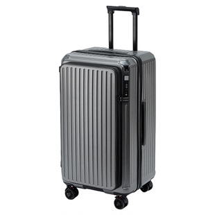 侧开拉杆箱20寸前开口行李箱万向轮24寸旅行登机一九开密码箱32寸