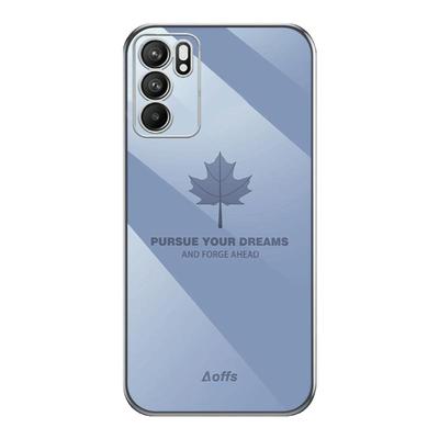 适用oppoReno6硅胶软壳送钢化膜