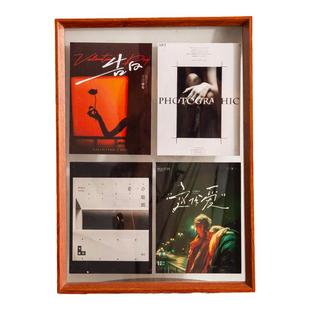 双面透明4K相框广告框A3展示摆台装裱画框10寸8寸a4照片框空框7寸