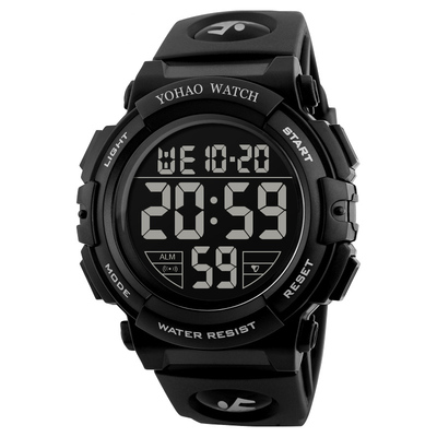 夜光运动时尚男款学生防水电子表