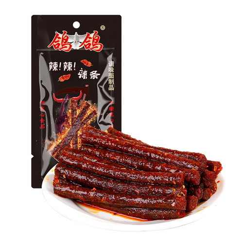 鸽鸽死神辣条正版超级变态辣地狱死亡网红零食魔鬼辣椒超辣的特辣