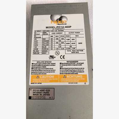 议价商品 Nipron PC1U-400P-E2S 工控机电源  还在