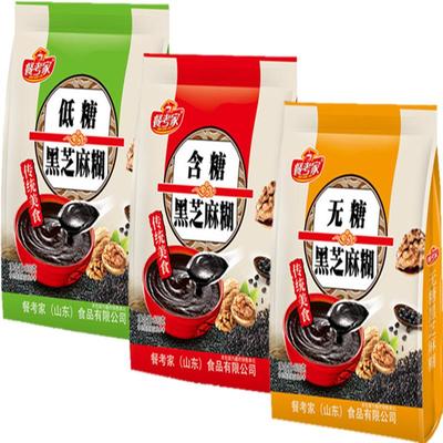无糖黑芝麻糊低糖含糖小袋早餐稀饭粥代餐办公室现磨即食独立包装