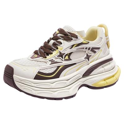 骆驼星雨老爹鞋女运动鞋