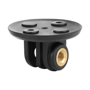 码表架下挂接头3叉接口灯座接头适用GoPro型摄像机支架相机转换座