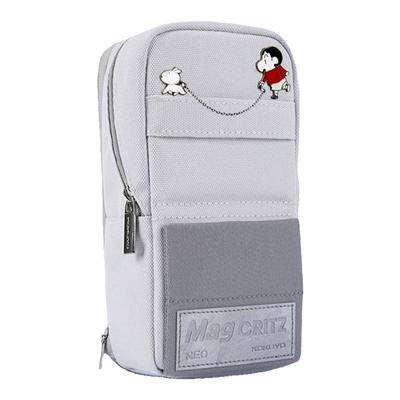 国誉手机站立式涤纶笔袋大容量